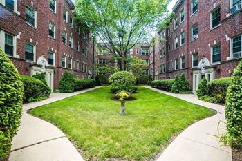 Beautiful spacious green space